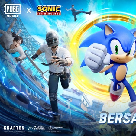 PUBG MOBILE x SONIC THE HEDGEHOG: Landak Biru Siap Ramaikan Battleground